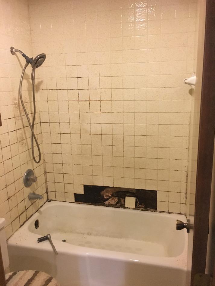 Before Re-Bath Tulsa, OK renovation