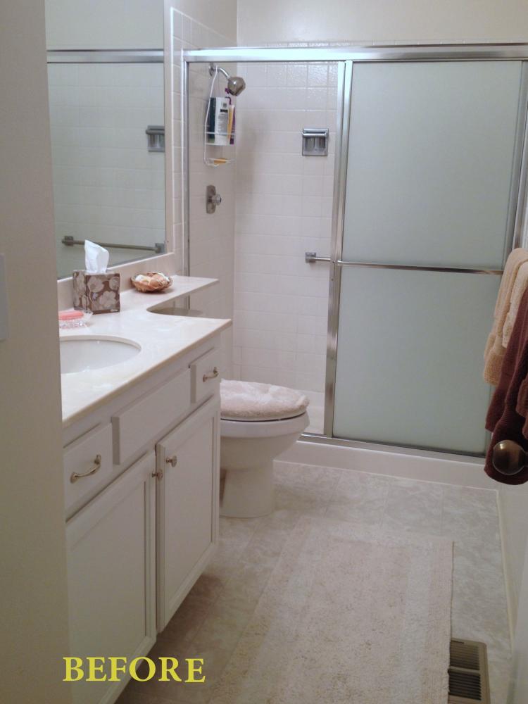 This bathroom in Martinez, CA was basic and boring. The homeowner wanted a room they would enjoy and one they could be proud of when guests visited.