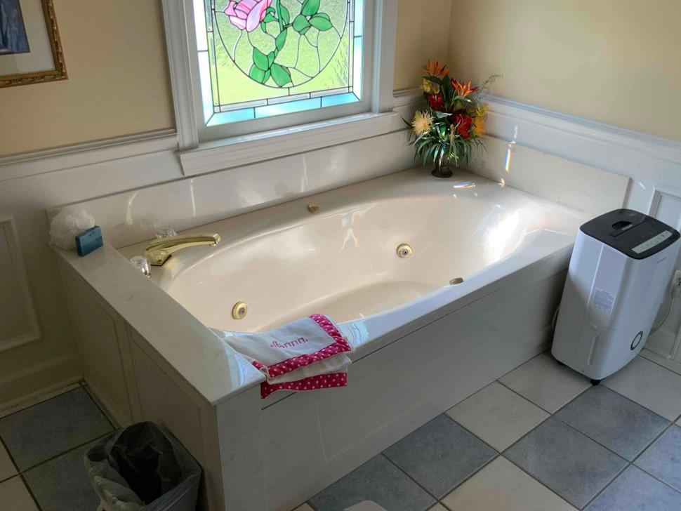 So many people are not able to use their whirlpool tubs because they are so difficult to get in and out, but they still want to take a bath.
