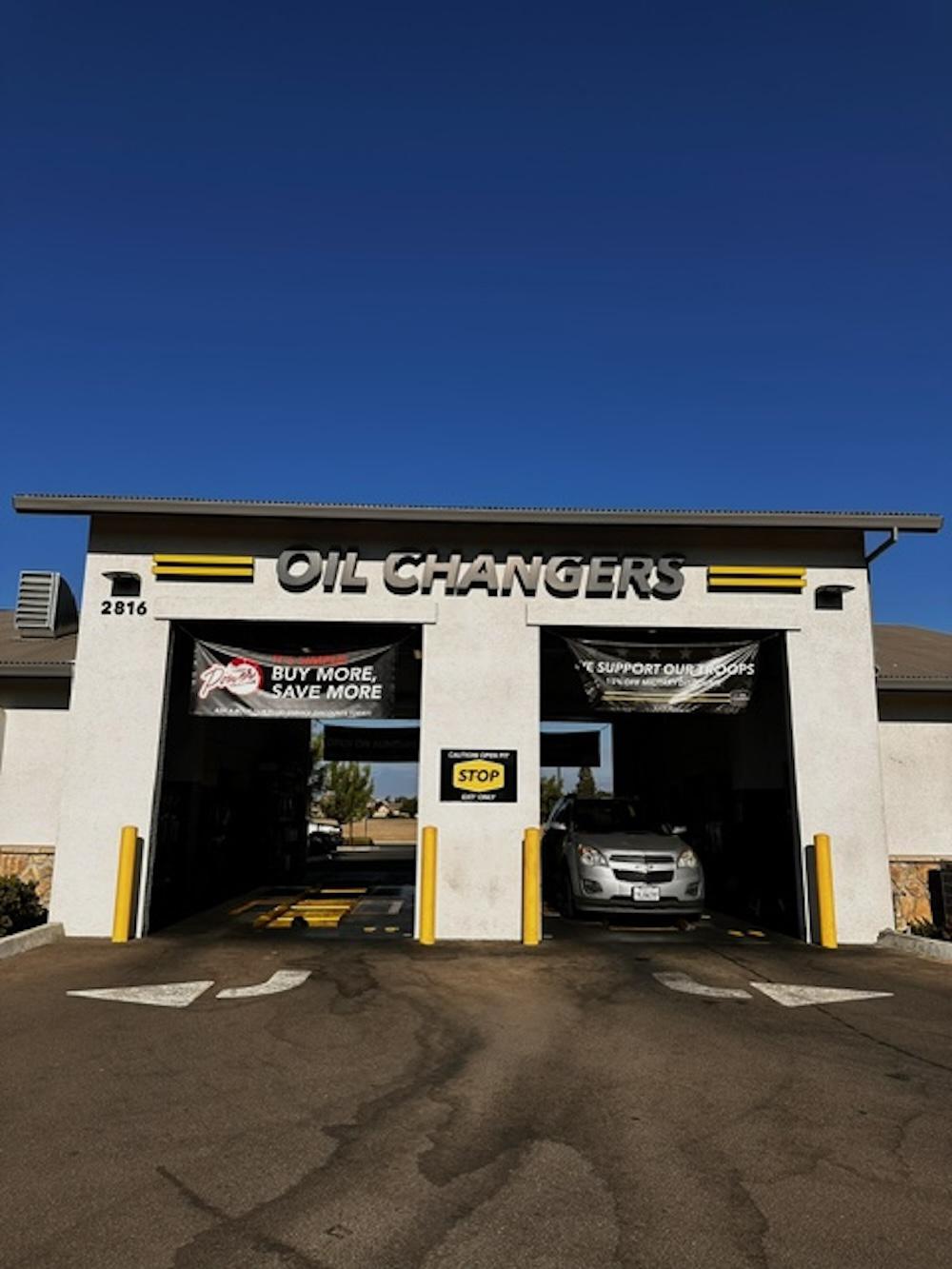 Oil Change In Visalia CA - Oil Changers - N Dinuba Blvd