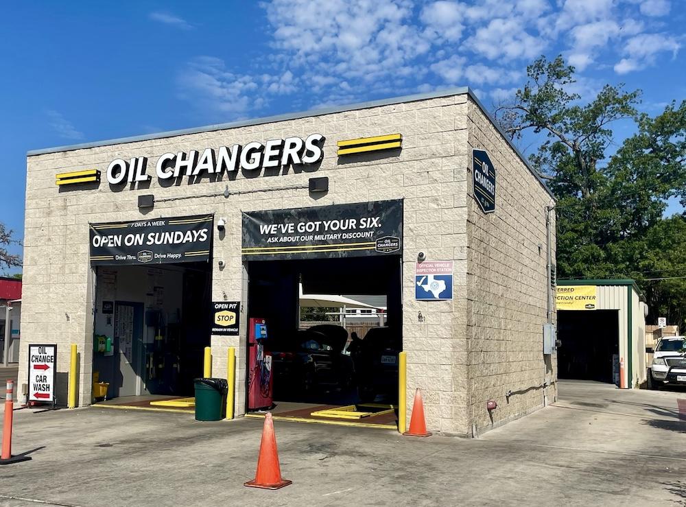 Oil changers and car wash discount