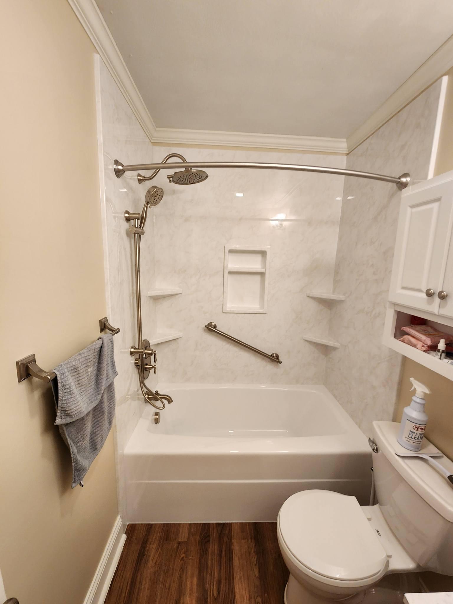 After Re-Bath Decatur, IL renovation