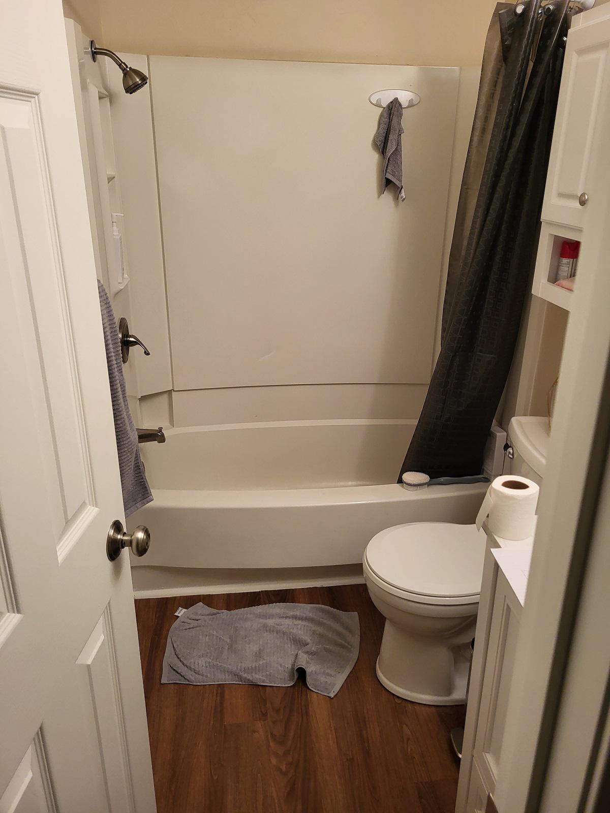 Before Re-Bath Decatur, IL renovation