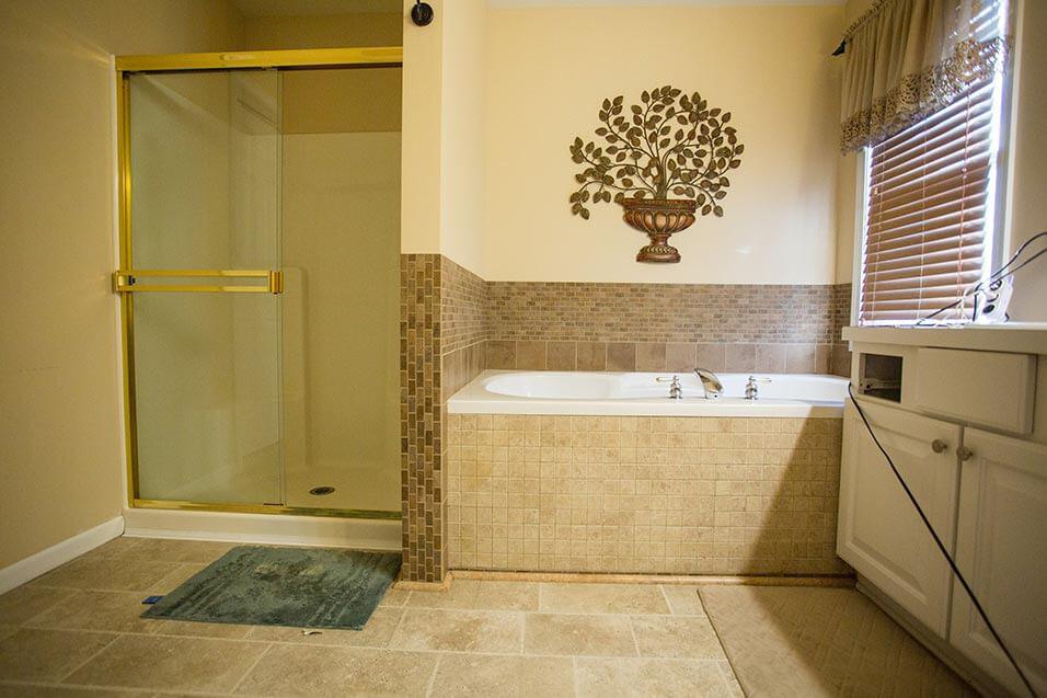 Dramatic Transformation! This Tile Shower in Fort Myers FL Was