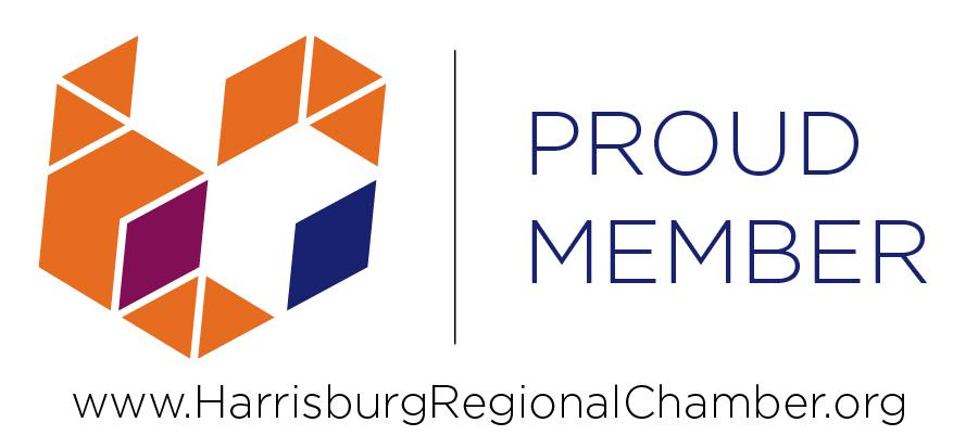 "Proud Member" Harrisburg Regional Chamber logo
