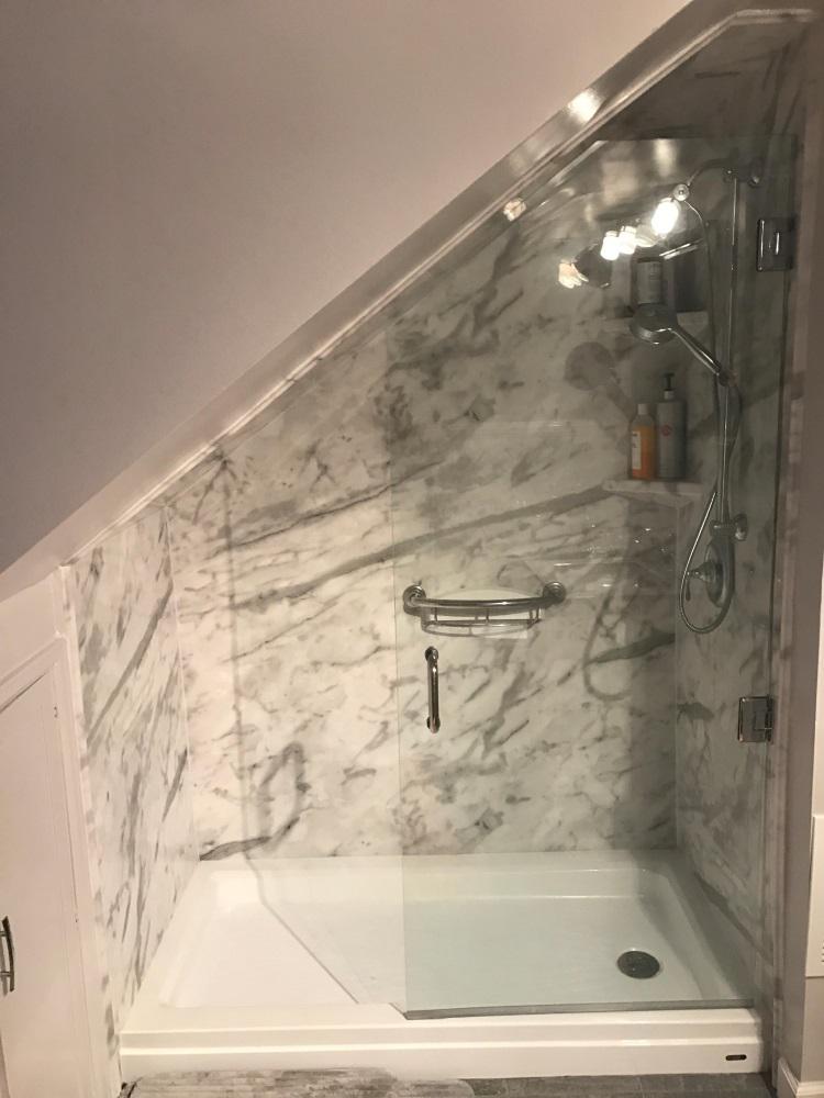 After Re-Bath Dayton, OH modern shower renovation