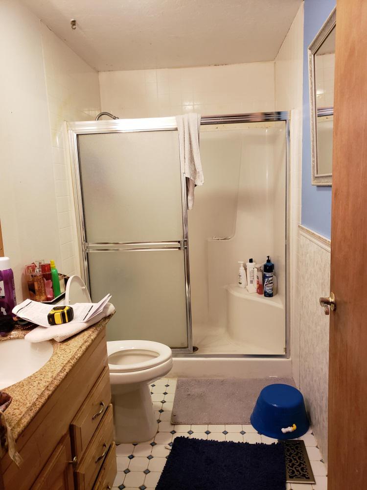 Before Re-Bath Meridian, ID renovation