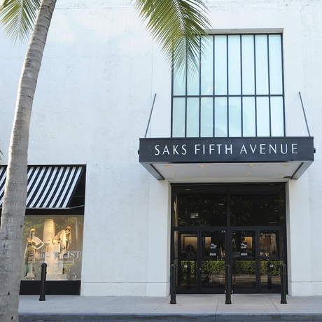 Store Front for Saks Bal Harbour